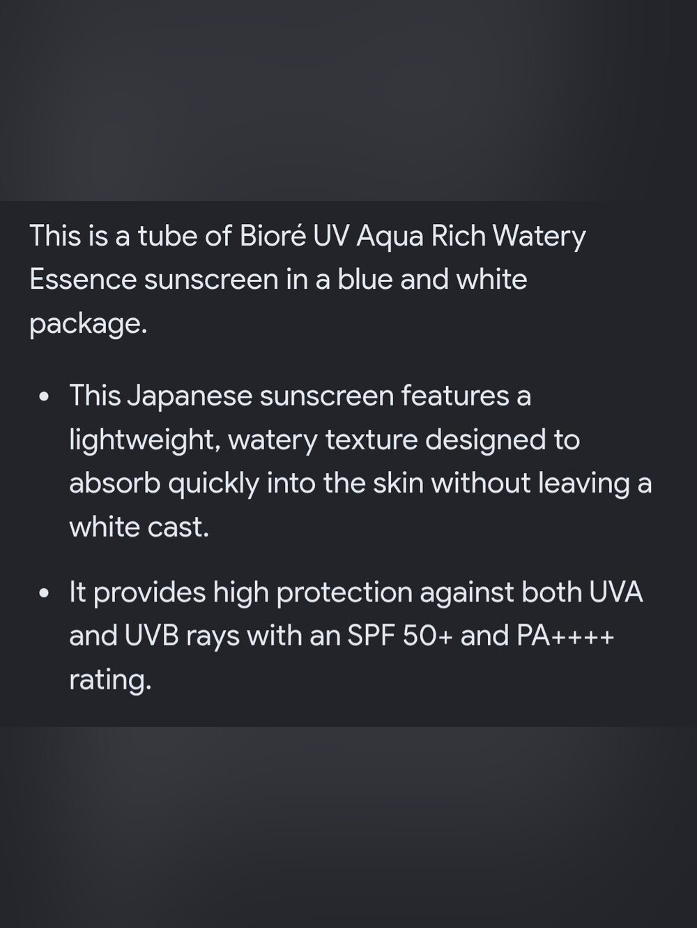 Sunscreen With High Protection - Picture 3 of 4